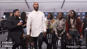 Joe budden was born on august 31, 1980 in spanish harlem, new york city, new york, usa as joseph anthony budden ii. Things Get Heated Between Migos Joe Budden And Dj Akademiks At The Bet Awards Everyday Struggle On Make A Gif