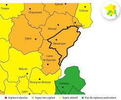 Cinq départements de l'est du pays sont encore concernés par la vigilance orange aux orages. Meteo Alerte Orange Aux Orages A Partir De 15h En Franche Comte Macommune Info