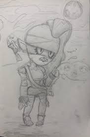 New Brawler New Drawing Say Hellow To Emz The Newest Spookiest Undead Brawler Zombie Noises Brawlstars