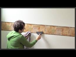 Malkan signs zoo animals wall border. How To Install Prepasted Wallpaper Border Youtube