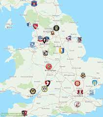 The season started on 21 august 2020 and is scheduled to end on 23 may 2021. Map I Made Of All The Sky Bet League 2 Teams This Season Troll Football