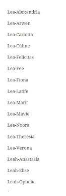 Hyphenated Names Lea H And Lena Baby Girl Names Pretty Names Names