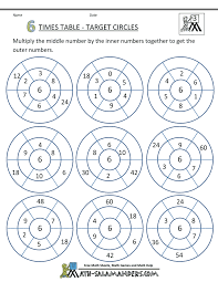 Times Table Worksheets 6 Times Table Circles 1 Gif 790 1022 Multiplication Worksheets Fun Math Worksheets Math Multiplication Worksheets