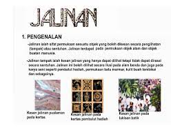 Jalinan sentuh dan jalinan tampak. Unsur Seni Jalinan By Sam777 Flipsnack