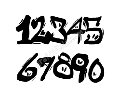 Jeden buchstaben für dein persönliches graffiti alphabet abc zeichnen und einen eigenen style . Graffiti Schrift Zahlen 0 9 10 Graffiti Schrift Graffiti Zahlen Graffiti