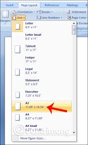 How To Convert A4 Size Prints To A3 Size In Word