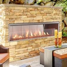 Product title segmart 28 propane gas fire pit fireplace, outdoor. Gas Outdoor Fireplaces Propane Natural Gas Woodland Direct