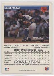 With that in mind, here is a rundown of the most valuable 1993 donruss baseball cards, based on recent ebay sales for specimens in psa 10 condition. 1993 Donruss Baseballcardpedia Com