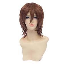 Short hair anime cute also have to get the attention of women and men who love hairstyle short. Amazon Com Honghu Mocha Girl Sakura Unisex Cosplay Party Wigs Short Haircut Anime Resistant Fiber New Hair Full Brown Beauty