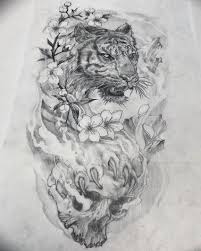 Black And White Japanese Tiger Tattoo Designs The Imperial Ink V Instagram By Mish Tattoo In Auckland New Zealand In 2020 Tiger Tattoo Sleeve Tiger Tattoo Design Tiger Tattoo