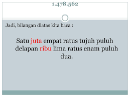 Kategori i, rp1.000.000,00 (satu juta rupiah) b. Mengenal Nama Dan Lambang Bilangan Ppt Download