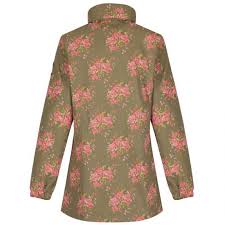 Design a floral pattern for fabric in adobe photoshop. Regatta Womens Ladies Pedrina Floral Pattern Waterproof Rain Jacket Outdoor Look