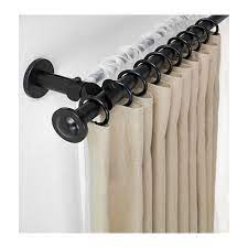 Storslagen Double Curtain Rod Set Ikea Cortinas Dobles Soporte Cortinas Cortinas Elegantes Para Sala