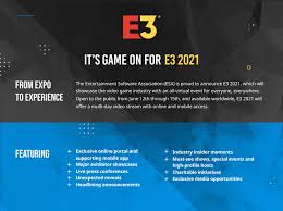 The e3 logo and variations are trademarks and/or registered trademarks of the entertainment software association. Electronic Entertainment Expo E3 2021 Findet Vom 12 Bis 15 Juni Online Statt Computerbase