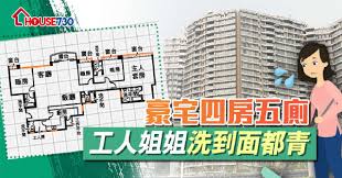 圖則研究所｜豪宅四房五廁工人姐姐洗到面都青| - 好師傅