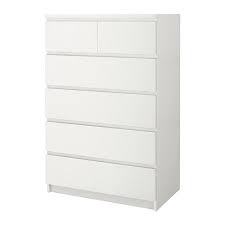Malm Kommode Mit 6 Schubladen Weiss 80x123 Cm 102 145 57 Bewertungen Preis Wo Zu Kaufen