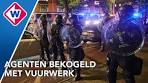 Rellen in Schilderswijk na EK-overwinning Nederland op Turkije - YouTube