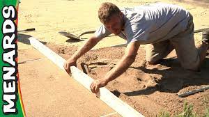 Leveling sand is a sand used over paver base sand when setting pavers. Prepare A Paver Base How To Menards Youtube