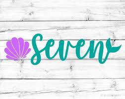Free Free 312 Mermaid Number 7 Svg SVG PNG EPS DXF File