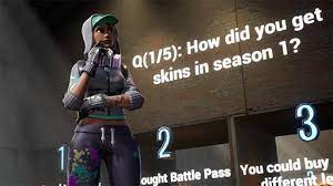Play quizzes about anything you can imagine. All Seasons Default Trivia Map 5609 8369 8478 By Shride Fortnite