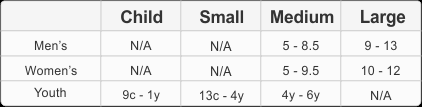 Myuniform Sizing Soccer Master