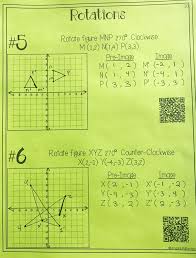 Hs Geometry Transformations Workbook Translations Rotations Reflections Hs Geometry Geometry Worksheets Reflection Math