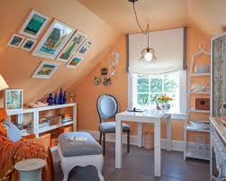On the right is an open doorway, on the left is a wall of windows. Decorating Your Angled Walls Mecc Interiors Inc