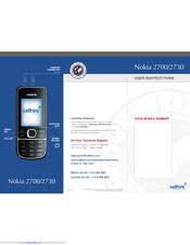 How to enter code for nokia 2700 classic: Nokia 2700 Classic Manuals Manualslib