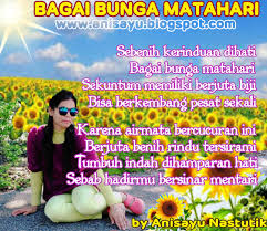 Sembilan bunga wijayakusuma mekar bersama. Puisi Cinta By Anisayu Bagai Bunga Matahari