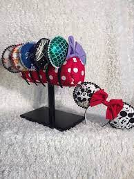 Single Row Mouse Ear Display Etsy Disney Mouse Ears Minnie Mouse Ears Headband Mickey Mouse Ears