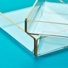 99 ($21.99/count) get it as soon as wed, jul 14. Acrylic Tray Cosmetic Clear Makeup Organizer Table Serving Tray Breakfast Tray Abba Display Fixtures Taiwantrade Com