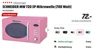 Schneider Mw 720 Sp Mikrowelle Pink Kuche Und Haushalt Mikrowelle Schneider