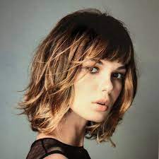 Halblang Hair Styles Short Hair Styles Fringe Hairstyles