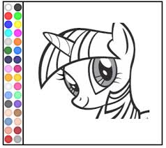 Open picture in a new window. Coloring Pages Coloring Little Ponies Games