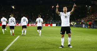 Lukas josef podolski (born on 4 june 1985) is a german professional footballer who plays as a forward for japanese side vissel kobe. Lukas Podolski Scores In Farewell Match As Germany Beat England 1 0