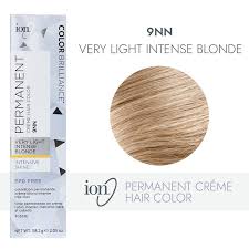 The letters indicate the underlying tones—for example, amalfi (in the uppermost left hand corner) is a neutral gold violet blonde. Ion 9nn Very Light Intense Blonde Permanent Creme Hair Color By Color Brilliance Permanent Hair Color Sally Beauty