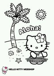 Tropical Hello Kitty Hello Kitty Colouring Pages Hello Kitty Coloring Hello Kitty Drawing