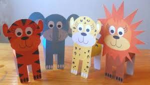 Printables For Easy Animal Crafts Jungle Animal Crafts Cheetah Crafts Animal Crafts