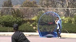 Just put your index and middle fingers together and then place the middle finger alongside the blitzball seam. Blitzball How To Throw A Curveball Youtube