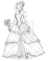 El mejor portal de anime online para latinoamérica, encuentra animes clásicos, animes del momento, animes más populares y mucho más, todo en animeflv, tu fuente de anime diaria. Wedding Dress By Suzumisakuma On Deviantart Wedding Dress Drawings Victorian Dress Drawing Dress Sketches