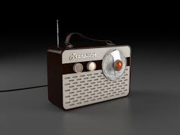 Transistor Radio 3d Model Transistor Radio Transistors Radio