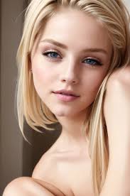 A close up of a woman with a very big breast - SeaArt AI