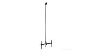 Platform mounts support the tv from the bottom while connecting it to the wall by an arm. Ceiling Mount For Tv 8 2 To 9 8 Pole Tv Mounts