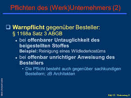12 aug verjährung werkvertrag beispiel. Kap 12 Werkvertrag 1 Barta Zivilrecht Online Werkvertrag 1165 Ff Abgb 1 Qvertrag Uber Die Herstellung Eines Bestimmten Werks Erfolgs L Errichtung Ppt Herunterladen