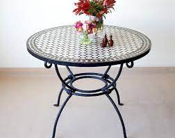 wrought iron patio furniture garden table chairs wrought iron moroccan 6 chairs wrought iron wrought iron patio table and chairs table d appoint marocaine design traditionnel meubles de patio