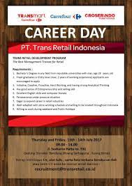 Jun 19, 2021 · baca juga: Lowongan Kerja Pt Trans Retail Indonesia Bandung Juli 2017 Info Loker Bandung 2021