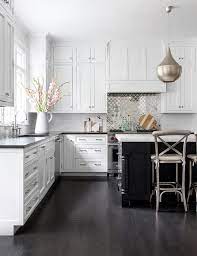 If you're looking for kitchen islands for sale, the first thing to decide is the shape and size you're. Black Island With Gray French Counter Stools Transitional Kitchen