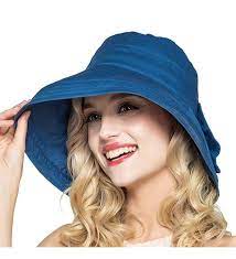 Summer Cotton Linen Packable Bucket Sun Hats For Women Fold Up Boonie Fishing Hat Navy Cg17ygug2wu Sun Hats For Women Sun Hats Hats For Women
