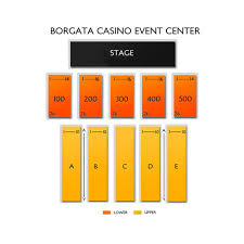 Borgata Event Center Seating Chart Golden Circle