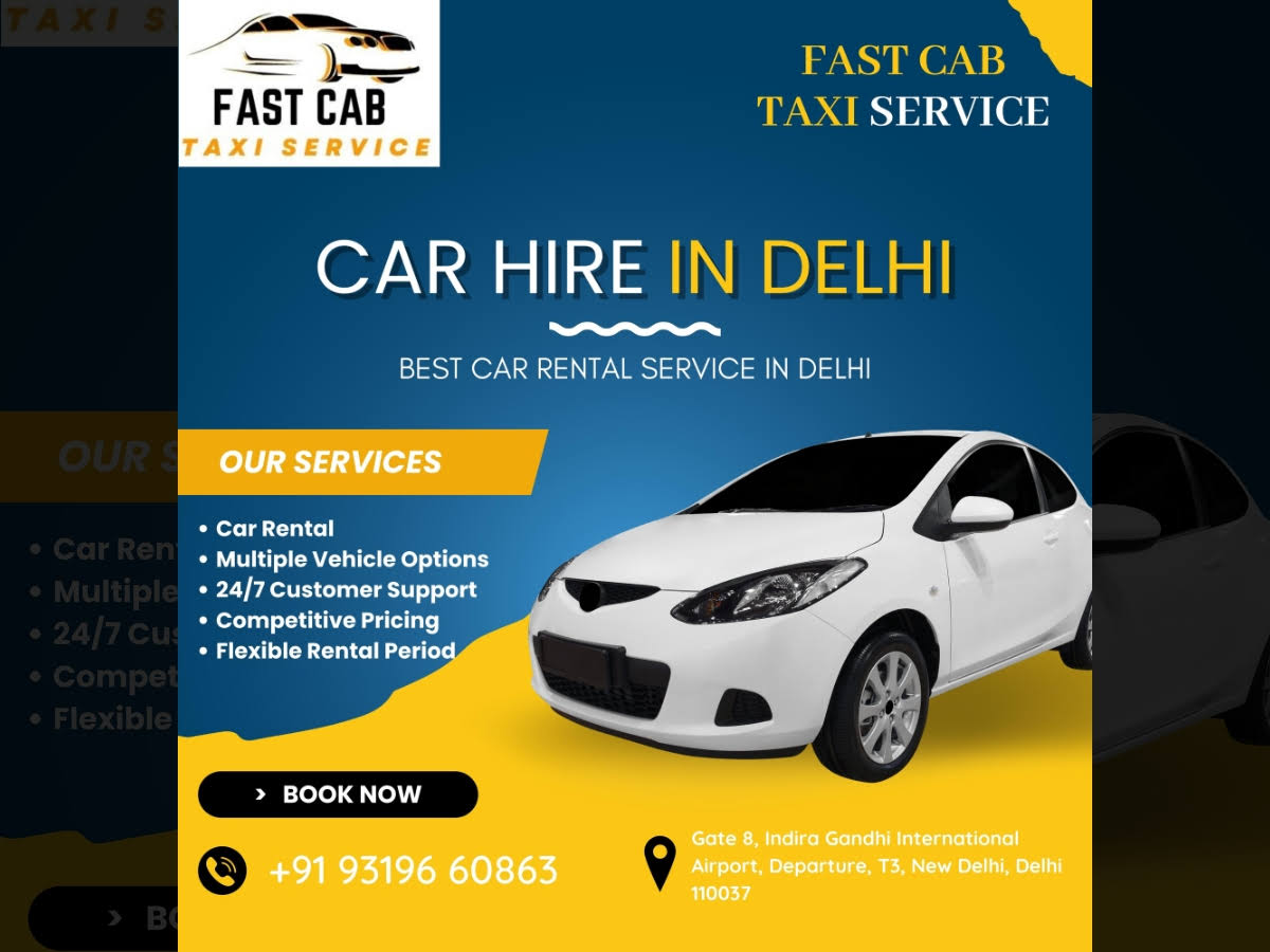 Car hire in Delhi product image